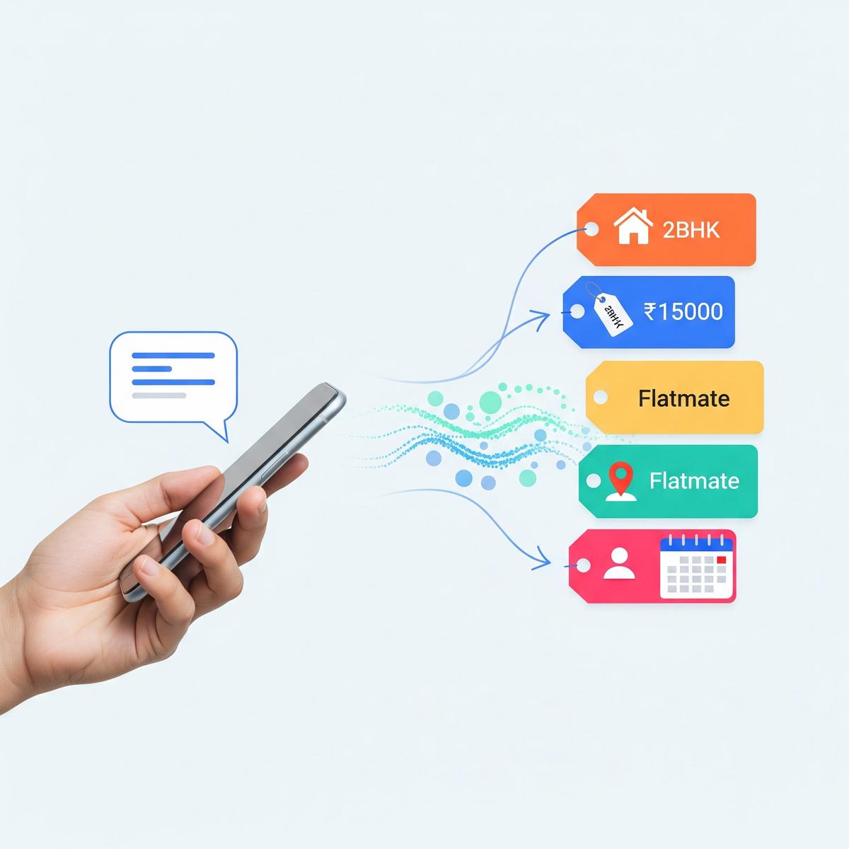 AI Marketplace for posting flats, PGs, and shared rooms for rent in India